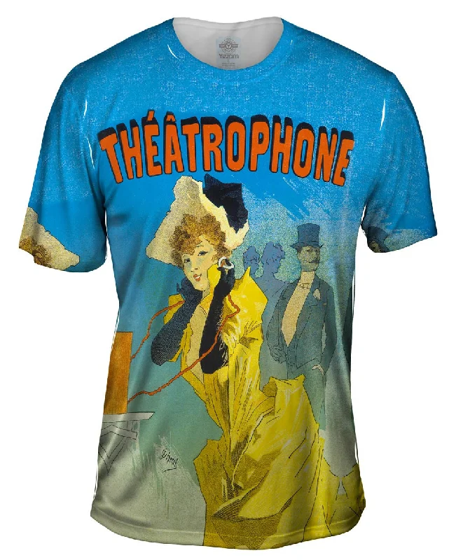 Minimalist T-Shirt-Jules Cheret Theatrophone