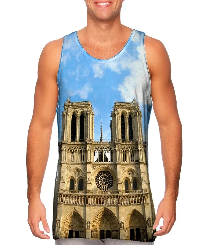 Basic Cotton Tank Top-Notre Dame France