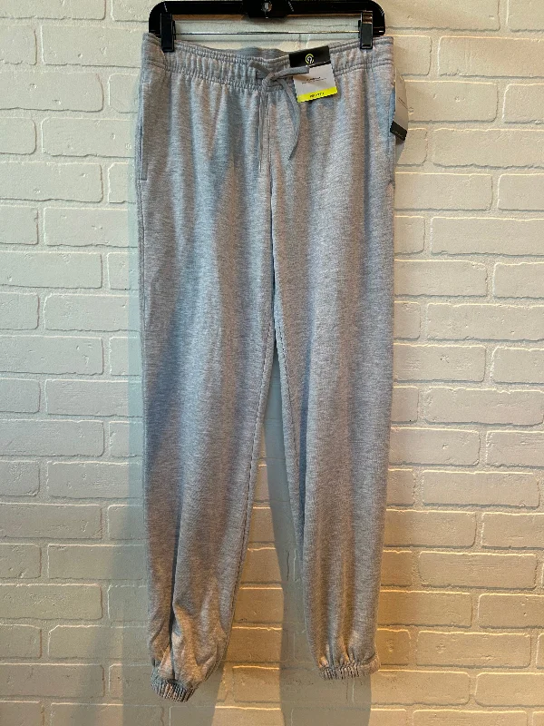 Fashionable Wide Leg Pants-Athletic Pants By Champion In Grey, Size: 4