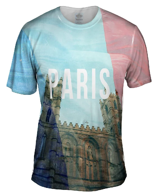 Birthday T-Shirt-Paris Pride Notre Dame Sunrise