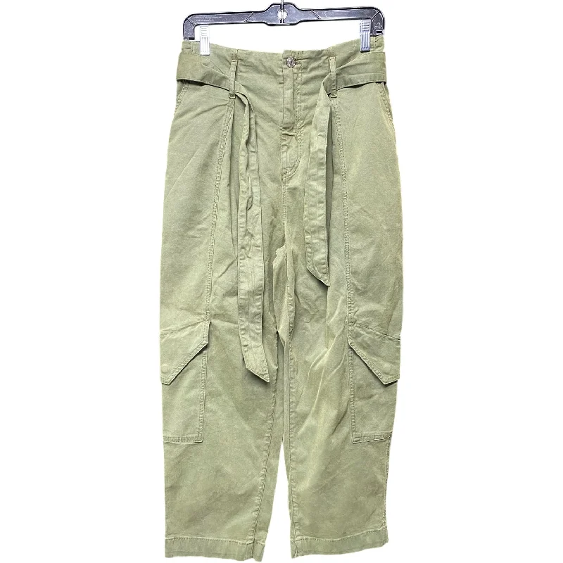 Elegant Wool Dress Pants-Pants Cargo & Utility By Edwin In Green, Size: 2