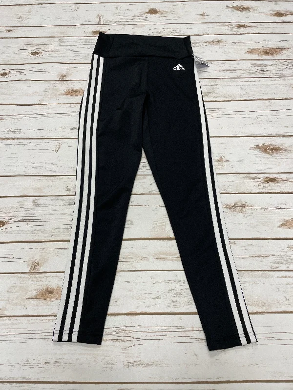 Classic Plaid Trousers-Athletic Pants By Adidas In Black, Size: Xs