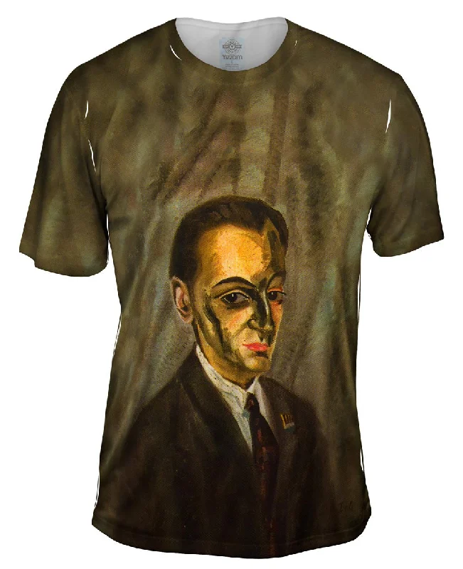 Retro Print T-Shirt-Salvador Dali - "Portrait Of Jose M Torres" (1920)