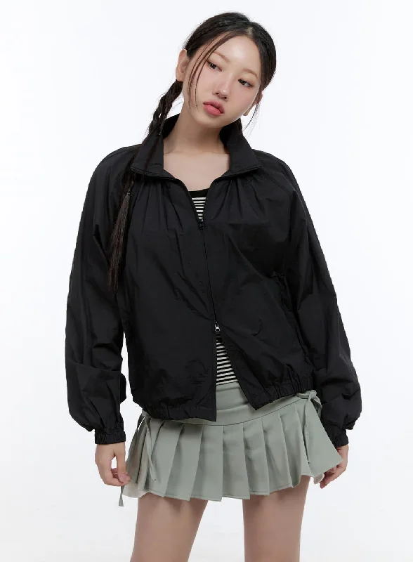 Cold Weather Jacket-Sleek Fit Nylon Jacket CS406