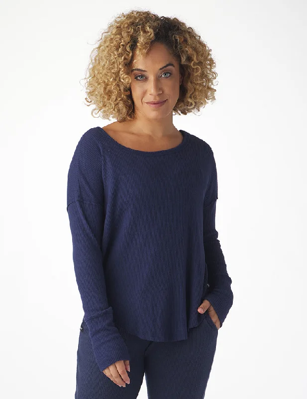 Active Fit Long Sleeve-Freestyle Long Sleeve: Indigo