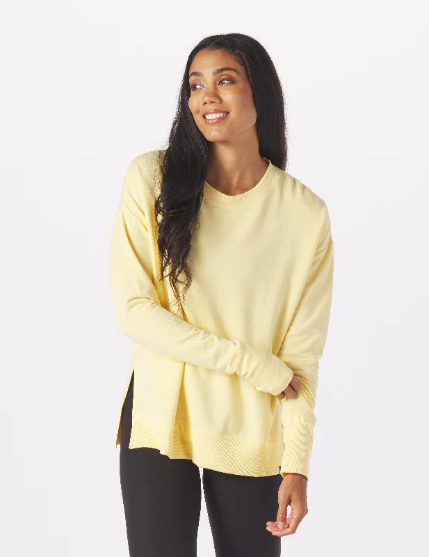 Comfortable Sleep Long Sleeve-Lounge Long Sleeve: Butterscotch