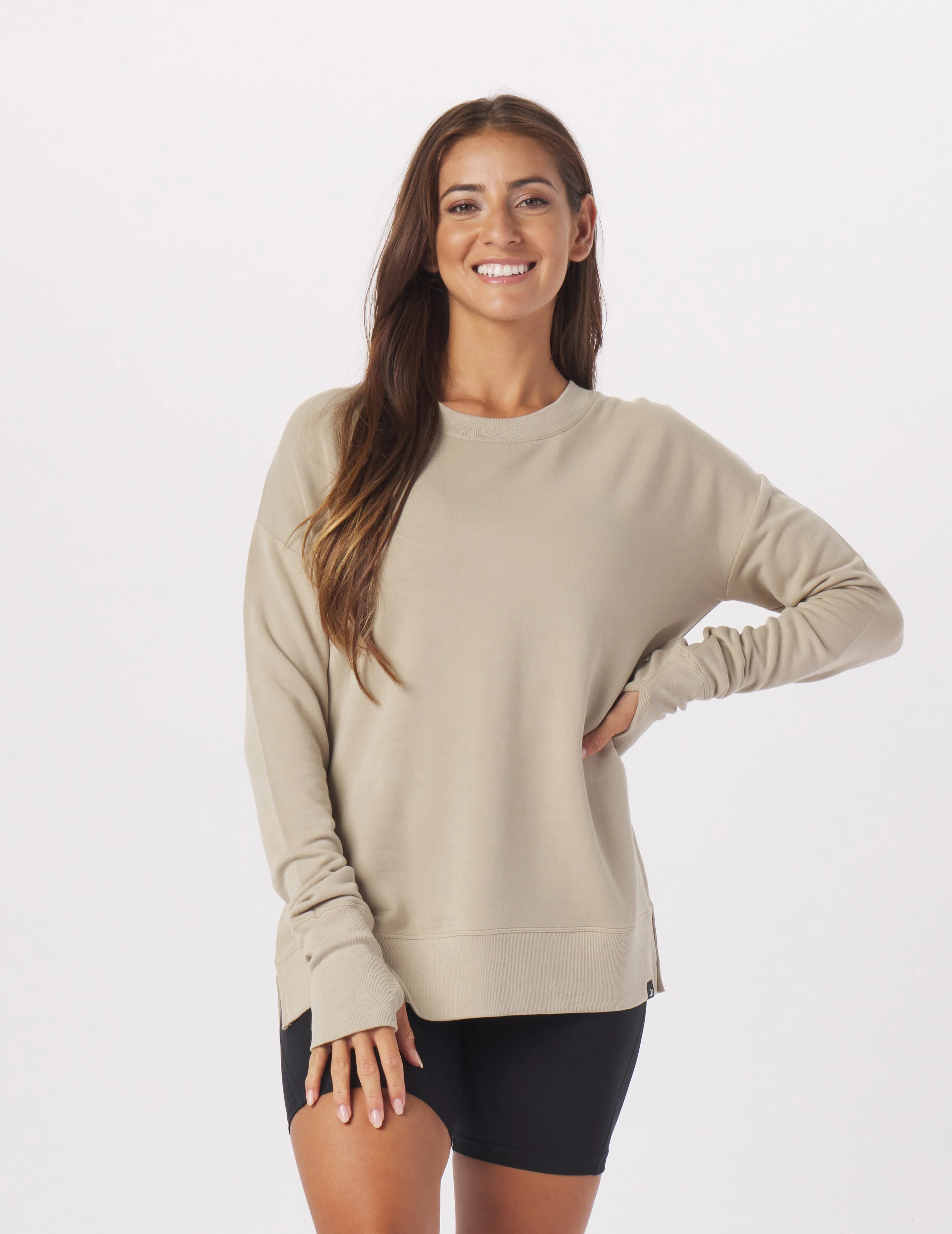 Outdoor Travel Long Sleeve-Lounge Long Sleeve: Linen