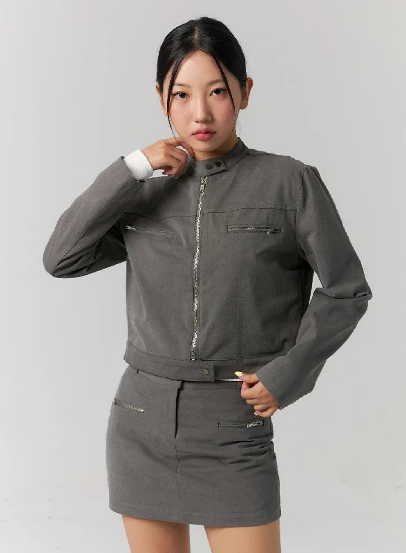 Modern Casual Jacket-Biker Jacket CS320